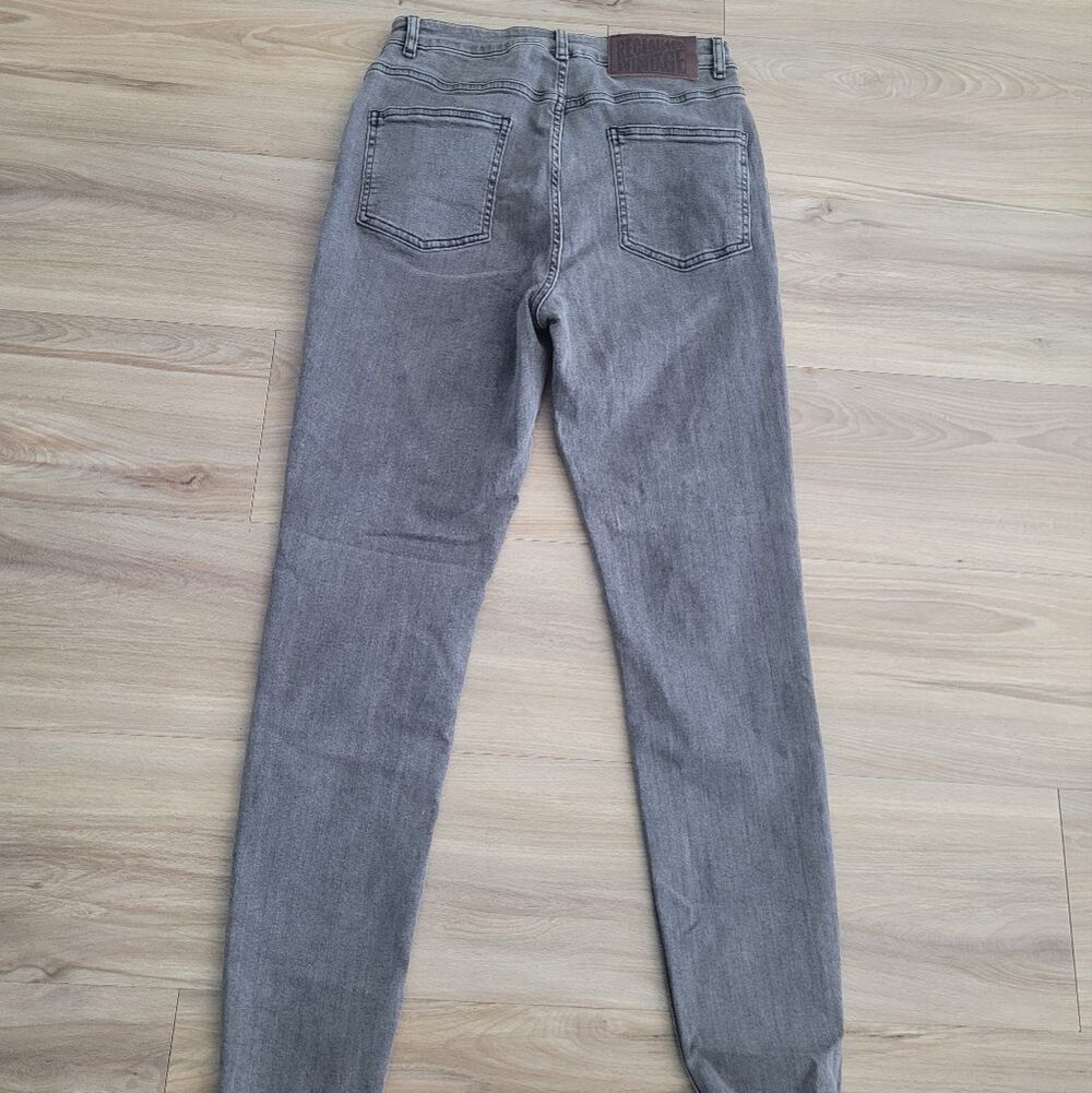 Reclaimed Vintage Gray Slim Jeans - Picture 3 of 8